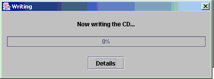 Writing the CD